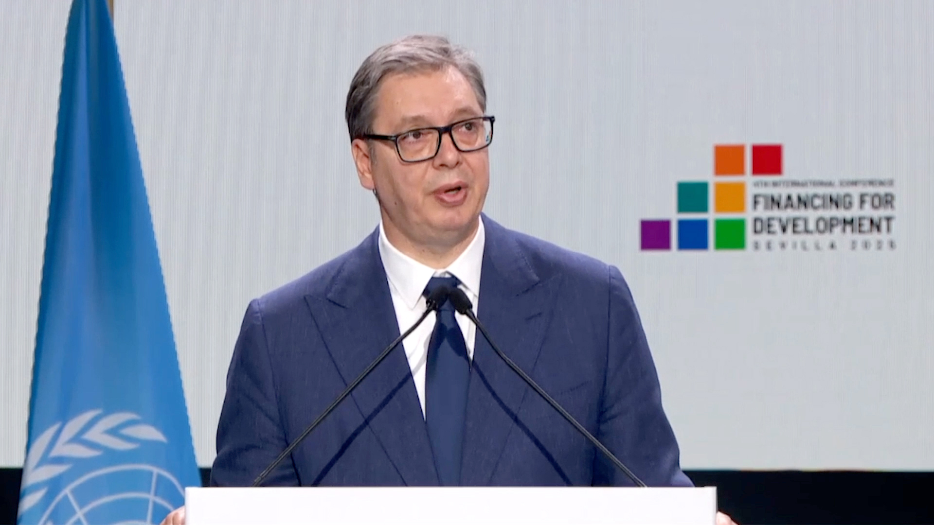 Spanija, Sevilja, Aleksandar Vucic predsednik Srbije, potrebno je da uradimo sve sto mozemo u pokusaju da resimo, sto je pre moguce, sva neresena pitanja (ENG) Spanija, Sevilja, Aleksandar Vucic predsednik Srbije, potrebno je da uradimo sve sto mozemo u pokusaju da resimo, sto je pre moguce, sva neresena pitanja (ENG)